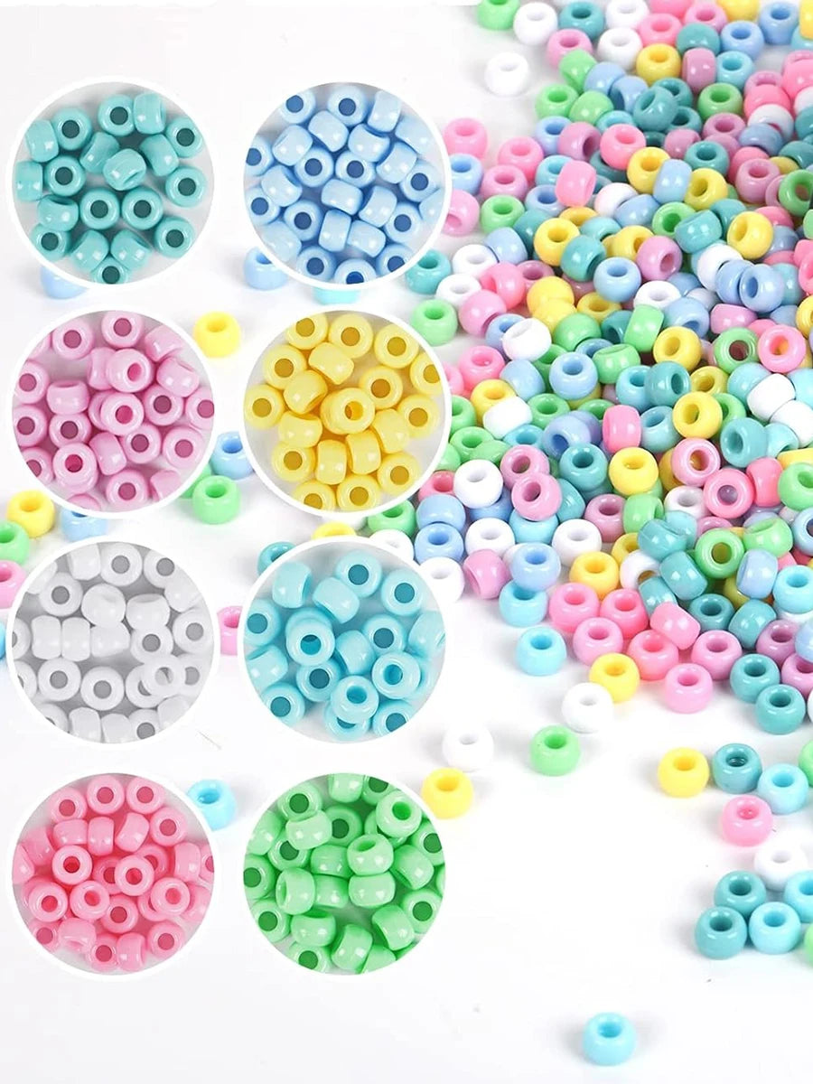 Pink - 1,000pc Kandi Chaos Bulk Bead Pack – Infinite Trades Edition