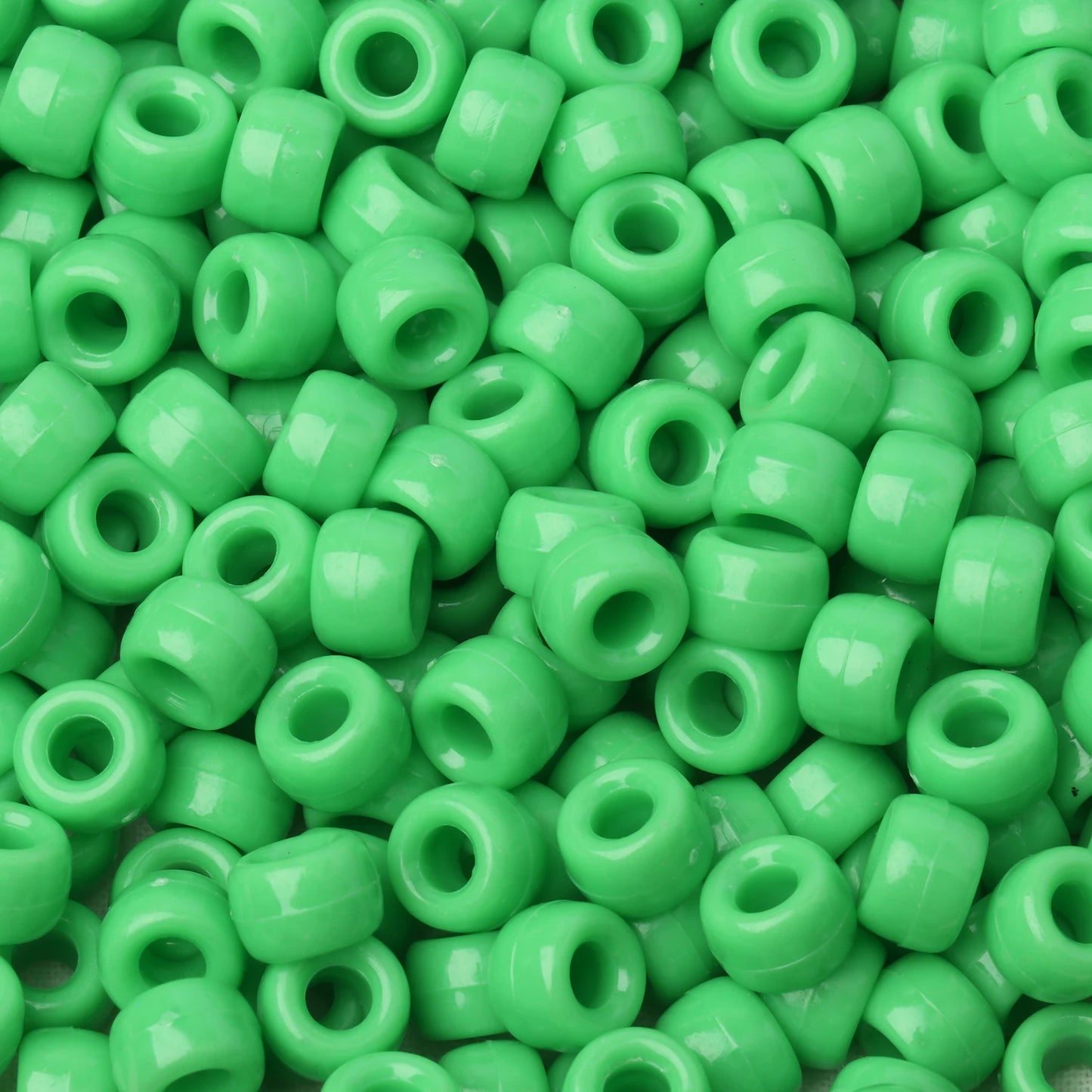 Glow Gremlin Beads – 100pcs Green Kandi Essentials