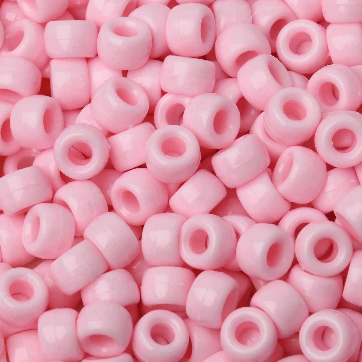 Red Pony Beads – 100pc & 200pc Pack (6x9mm)
