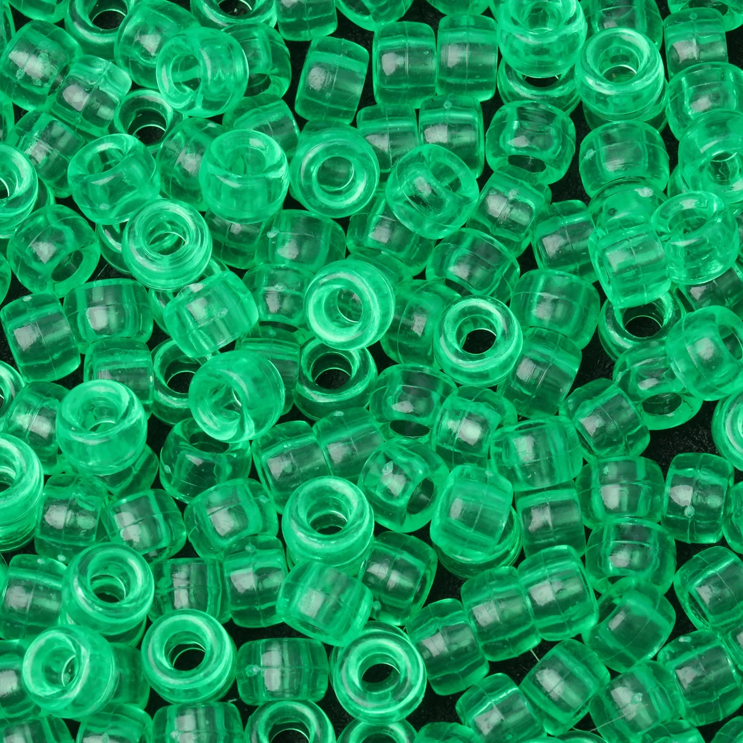Glow Gremlin Beads – 100pcs Green Kandi Essentials