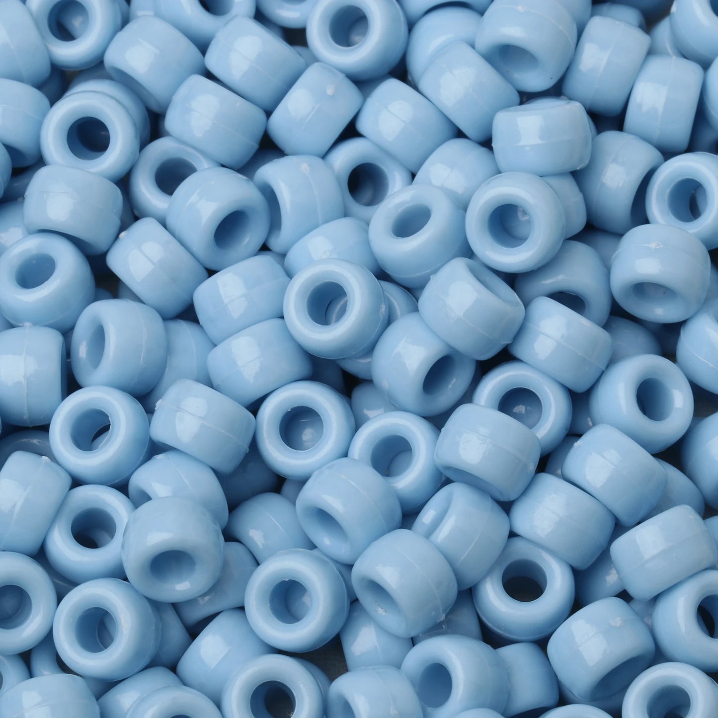 Midnight Bass Drops – 100pc Blue Pony Beads for Kandi & DIY Magic