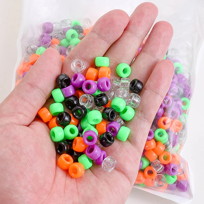 Spooky Chaos Pony Beads – Halloween Kandi Pack (200–1000pcs)