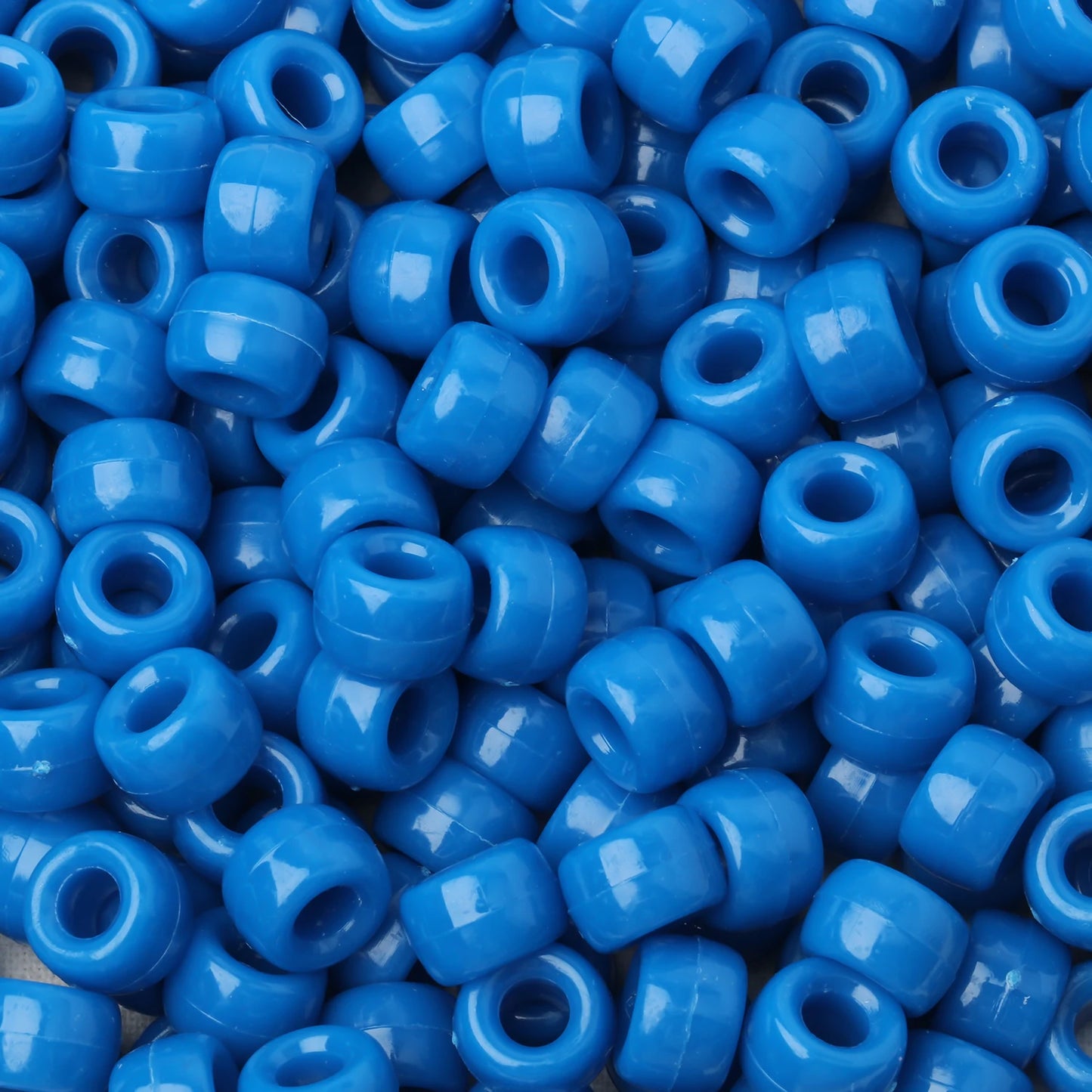 Midnight Bass Drops – 100pc Blue Pony Beads for Kandi & DIY Magic