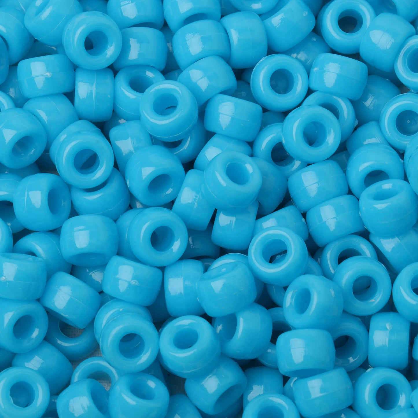 Midnight Bass Drops – 100pc Blue Pony Beads for Kandi & DIY Magic