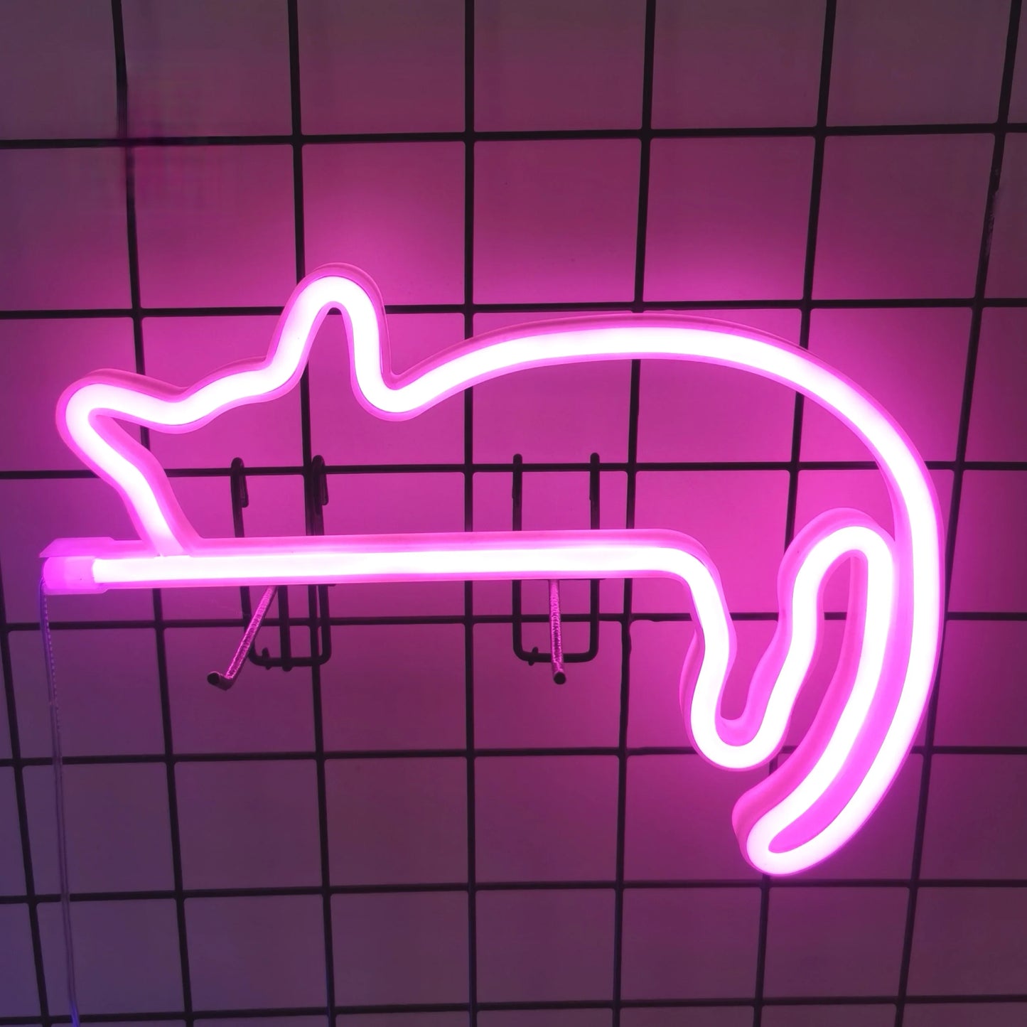 Glow Up Neon Wall Sign – USB/Battery LED Light Decor (Multiple Designs)