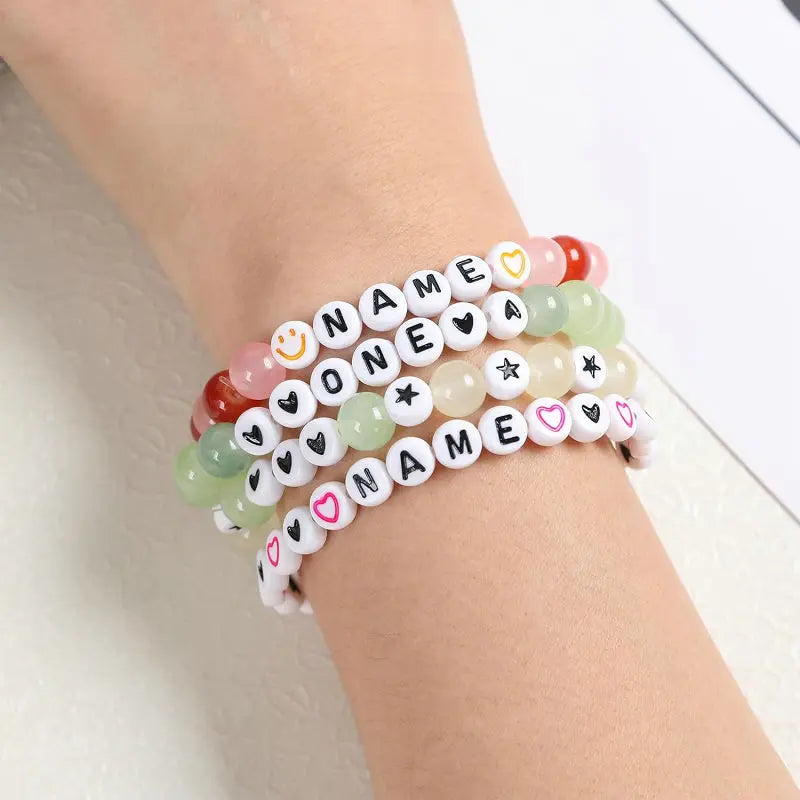 Alphabet Soup Bead Kit – 1400pcs of Chaos Letters for Friendship Bracelets