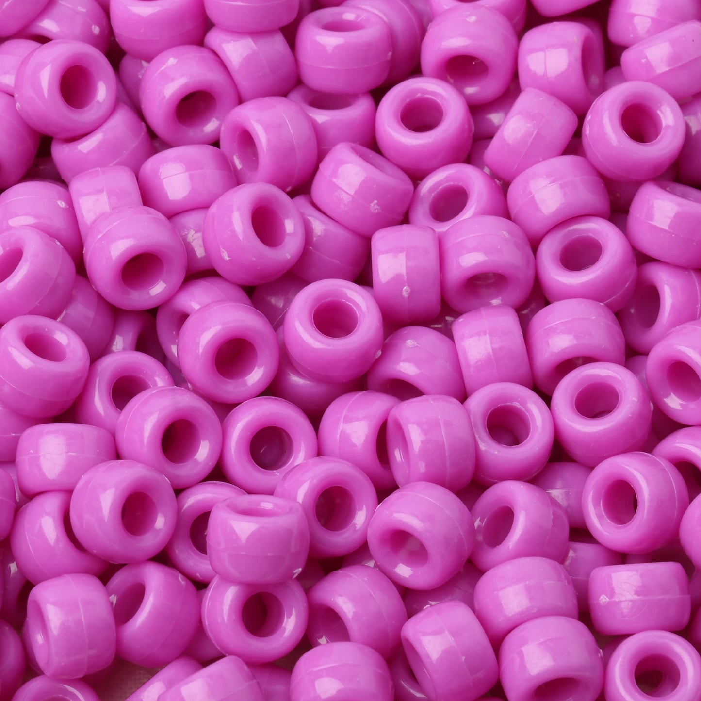Red Pony Beads – 100pc & 200pc Pack (6x9mm)