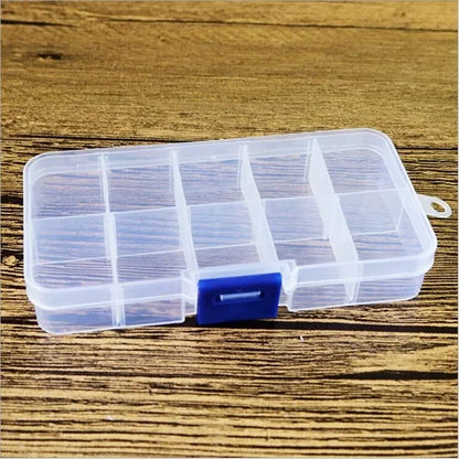 Clear Sunglasses Storage Box – Stackable Organizer with Drawer