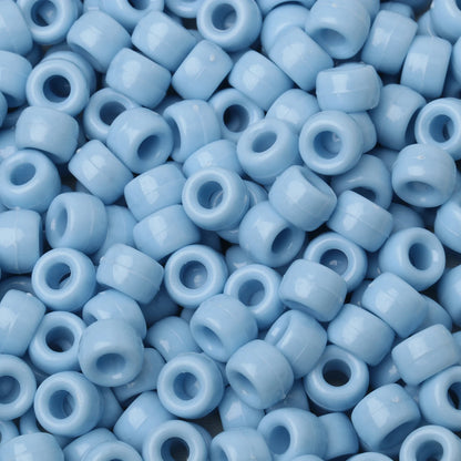 Midnight Bass Drops – 100pc Blue Pony Beads for Kandi & DIY Magic