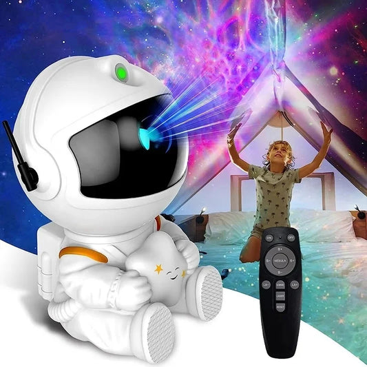 Astronaut Galaxy Projector | Starry Sky LED Lamp for Vibes, Bedrooms & Rave Caves