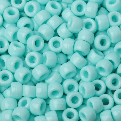 Midnight Bass Drops – 100pc Blue Pony Beads for Kandi & DIY Magic