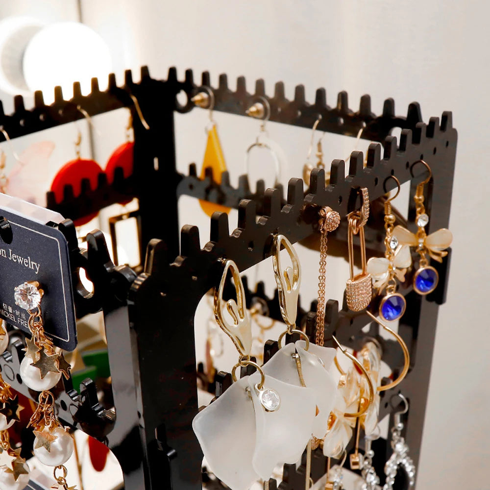 360° Acrylic Earring Tower – Display & Organizer (168 Slots)