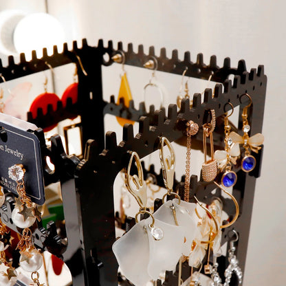 360° Acrylic Earring Tower – Display & Organizer (168 Slots)