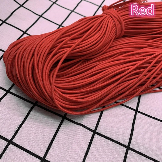 Rave-Ready Elastic Cord – 5 Yards of Stretchy Chaos for Bracelet Making (2mm/2.5mm)