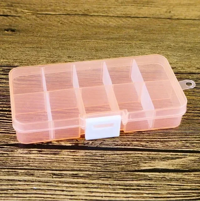 Clear Sunglasses Storage Box – Stackable Organizer with Drawer