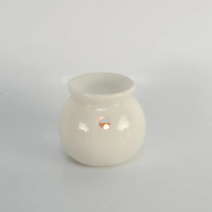 GlowDrop Burner – Ceramic Oil Burner & Incense Diffuser | Chill Zone Aromatherapy for Rave Recovery & Room Vibes