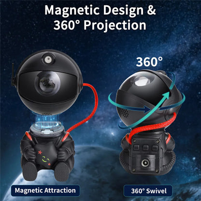 Astronaut Galaxy Projector | Starry Sky LED Lamp for Vibes, Bedrooms & Rave Caves