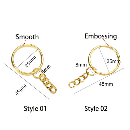 CharmChain™ Kit – 110/220pcs Keychain & Jewelry Findings Set