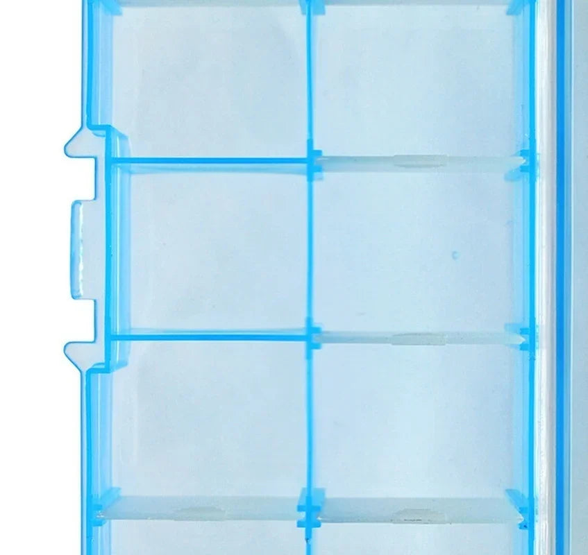 Clear Sunglasses Storage Box – Stackable Organizer with Drawer