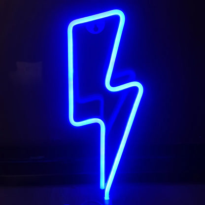 Glow Up Neon Wall Sign – USB/Battery LED Light Decor (Multiple Designs)