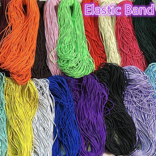Rave-Ready Elastic Cord – 5 Yards of Stretchy Chaos for Bracelet Making (2mm/2.5mm)